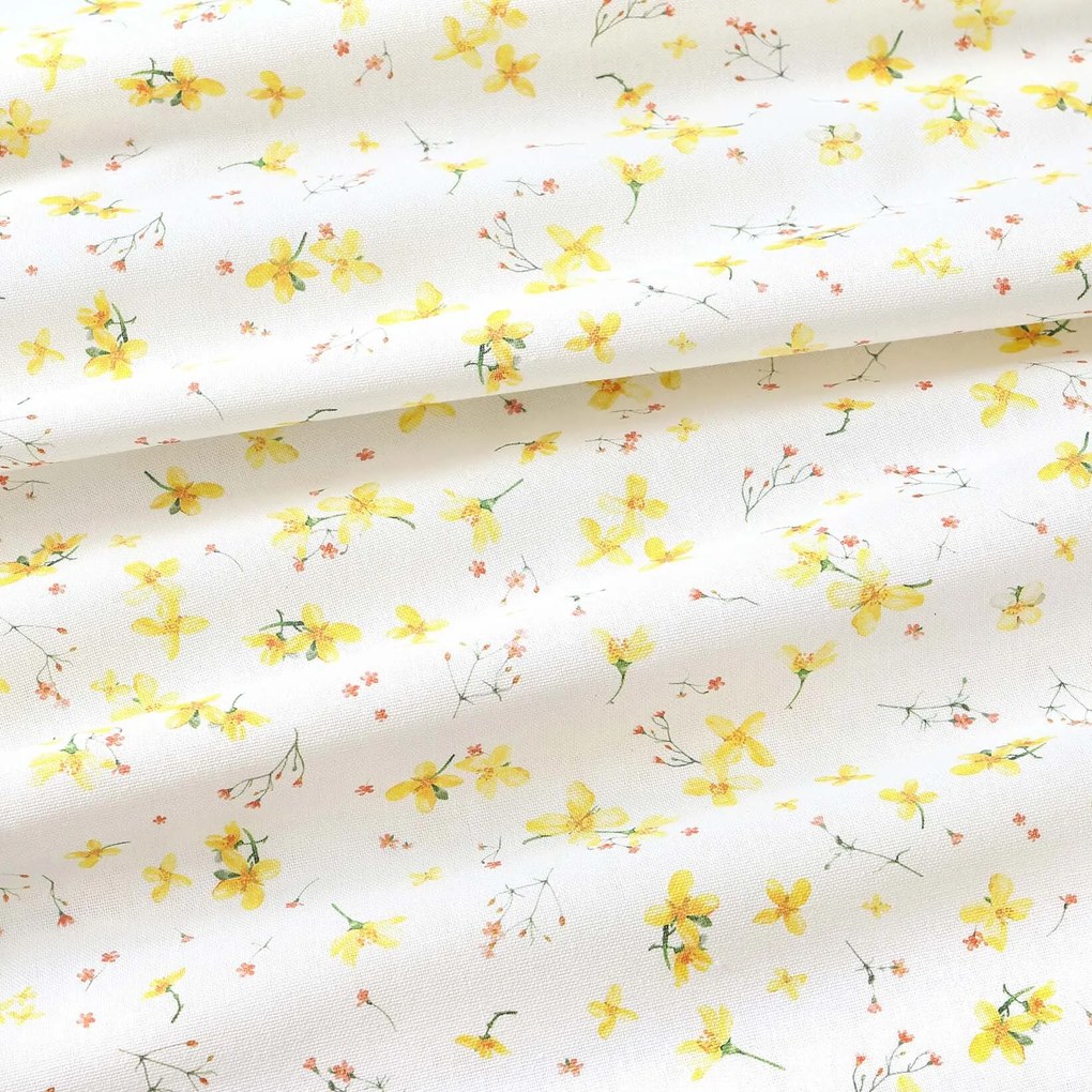 Goldea kör alakú dekoratív terítő valencia - nárciszok Ø 250 cm