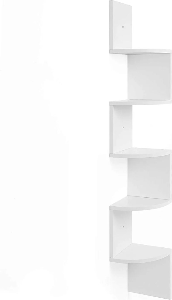 Houseland Tora sarokpolc fehér