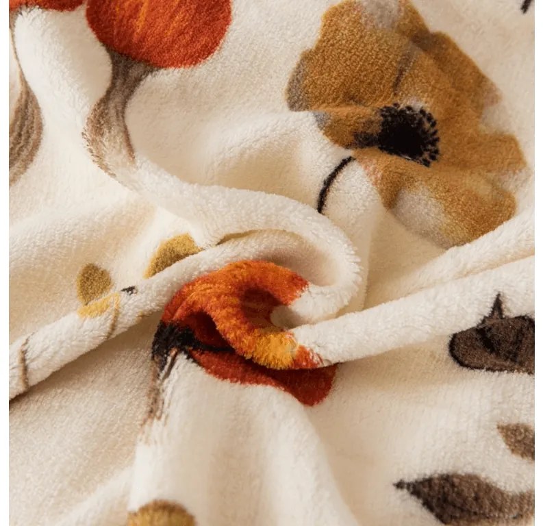 Mikroplüss ágyneműhuzat PAPAVA krémszínű Ágyneműhuzat mérete: 70 x 90 cm | 140 x 220 cm