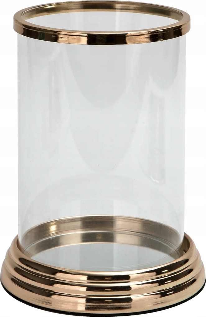 Dekorációs gyertyatartó 20 cm arany 1689684