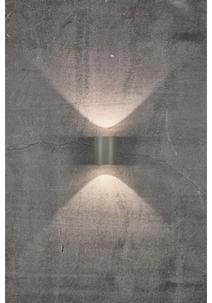 Nordlux - CANTO LED kültéri fali lámpatest 2xLED/5,5W/230V IP44 szürke