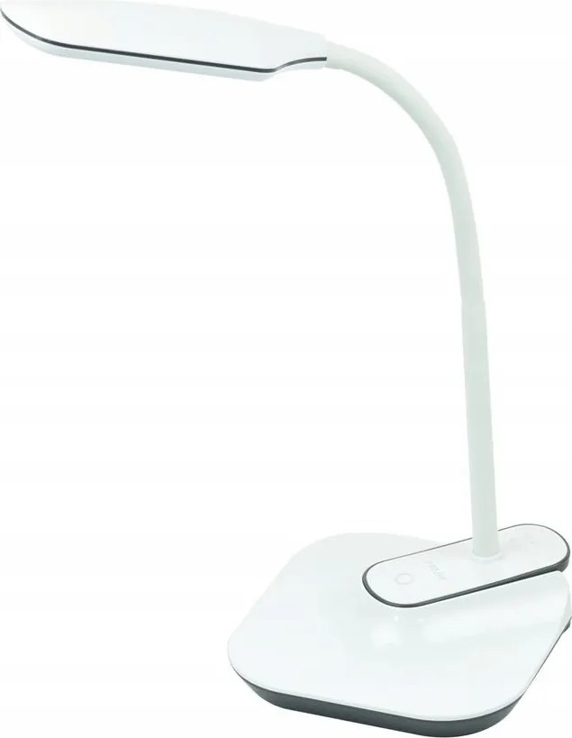 Led asztali lámpa csiptetővel Éjjeli asztali álló lámpa fehér Nilsen