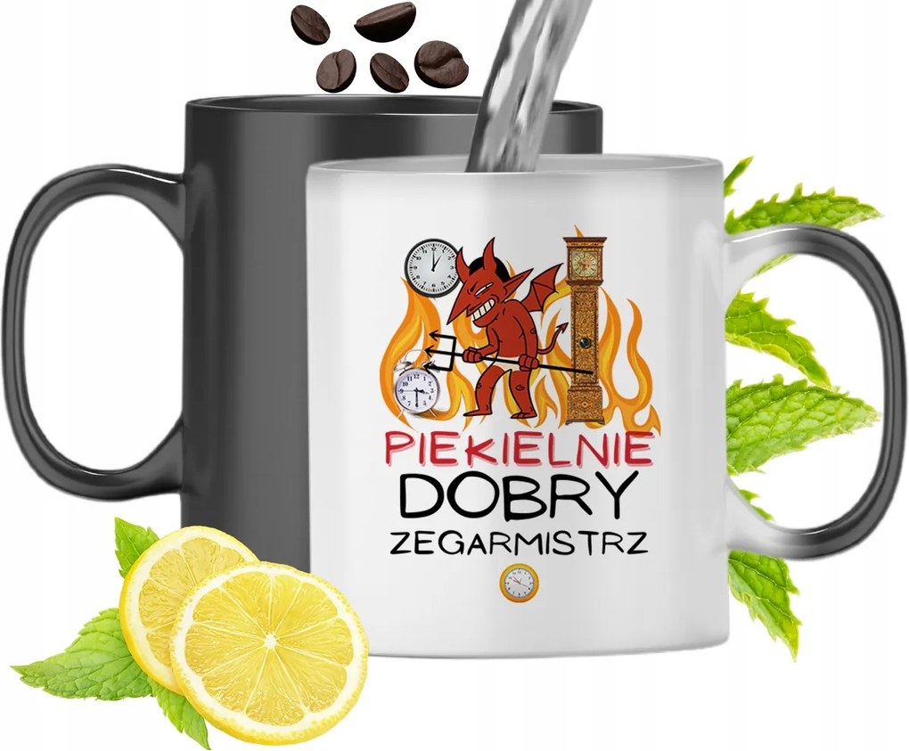 Mágikus Bögre Óramesternek Színváltós, fényképes nyomtatással