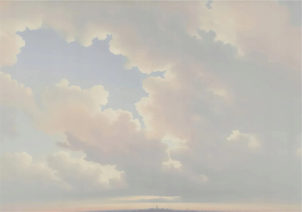 Fotótapéta Flizelin Dekoratív Hálószoba Pasztell égbolt 312x219