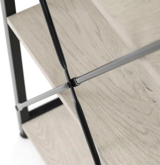 Íróasztal 100x48 cm, MDF, fehérített tölgy WT