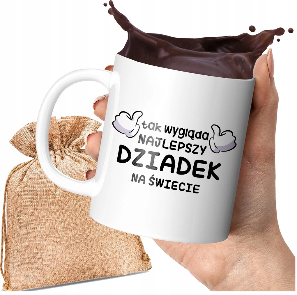 Nyomott Mintás Bögre Így Néz Ki A Világ Legjobb Nagypapája Szuper Ajándék