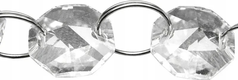 Kristályok Girland Lánc Üveg Függő Lámpák Díszek Méter