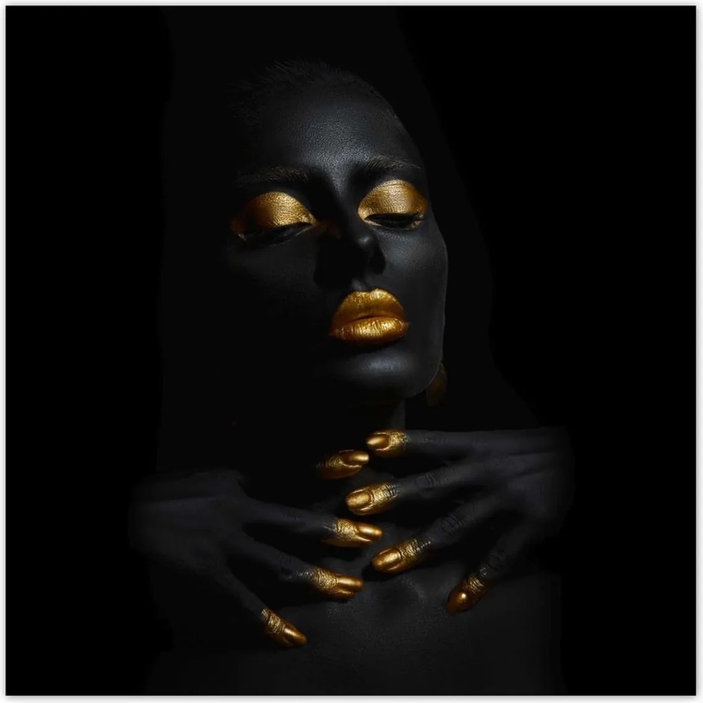 Poszterek 100x100 Káprázatos arany