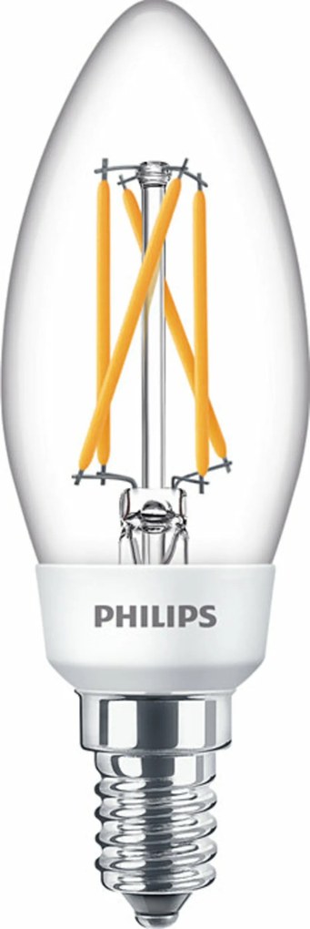 Philips Led SceneSwitch B35 E14 5W 470 lm átlátszó, szabályozható fényerejű, 3 üzemmóddal