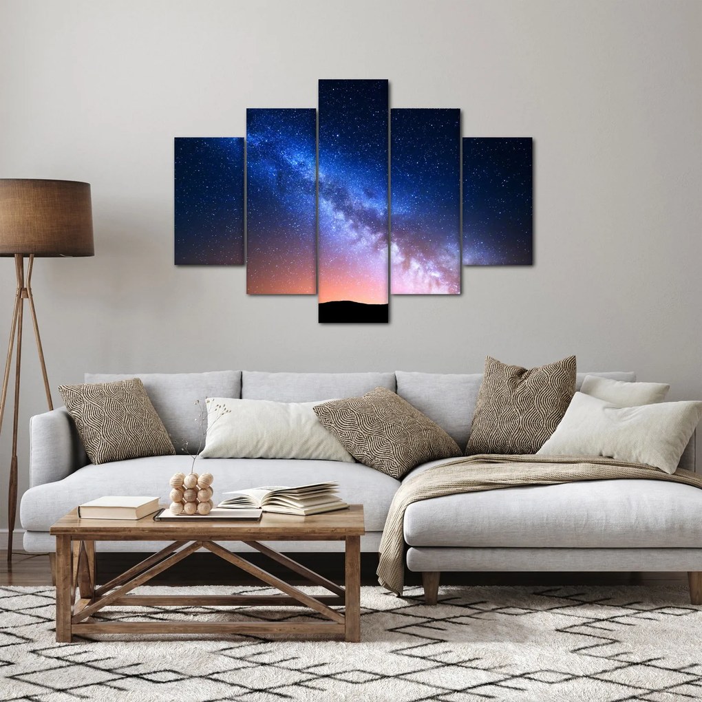 Kép - A csillagok éjszakai szépsége (150x105 cm)