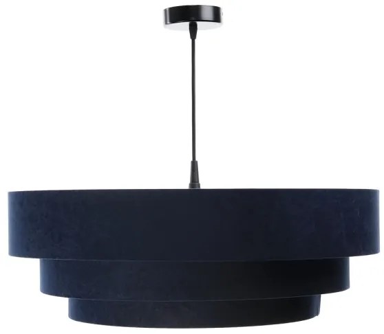 TRINITI függeszték 1xE27/60W/230V kék/arany kábellel