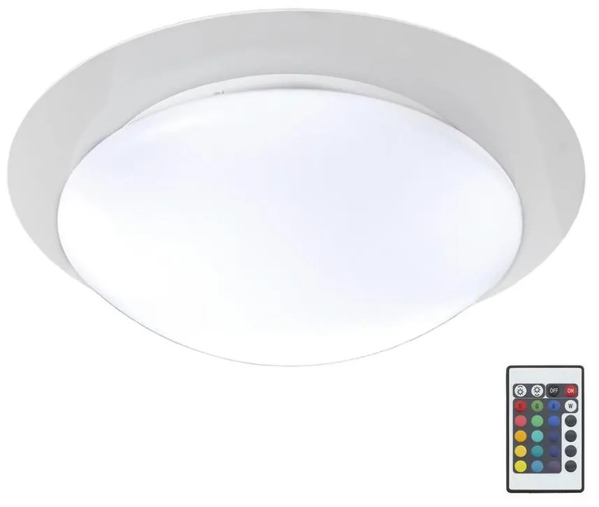 B.K.Licht BKL1025 - LED RGB Szabályozható fürdőszobai lámpa LED/12W/230V IP44+távirányító