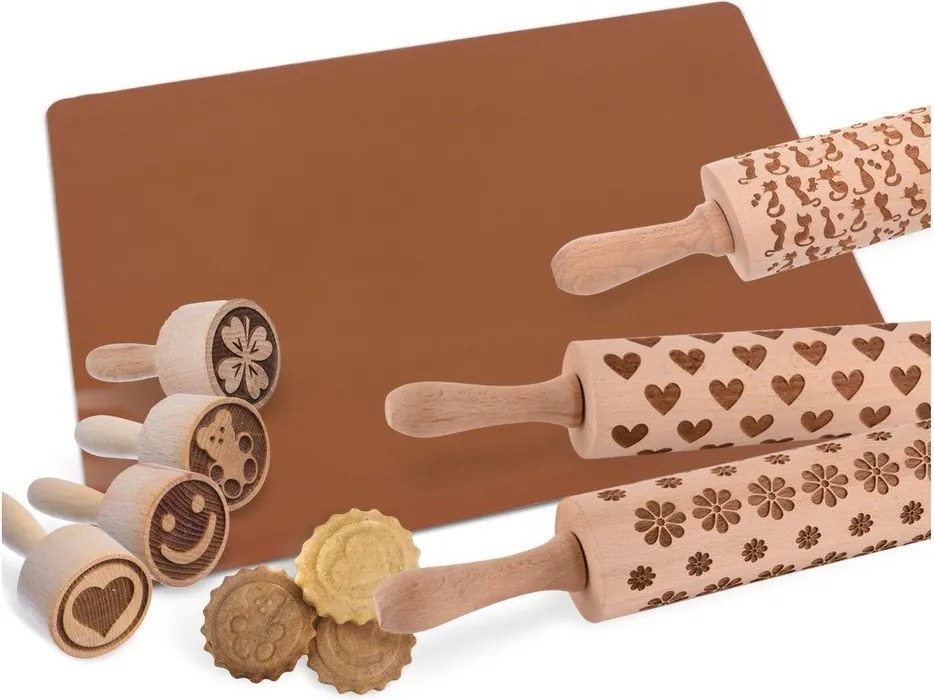 Szilikon nyújtódeszka 40x50 cm – Orion