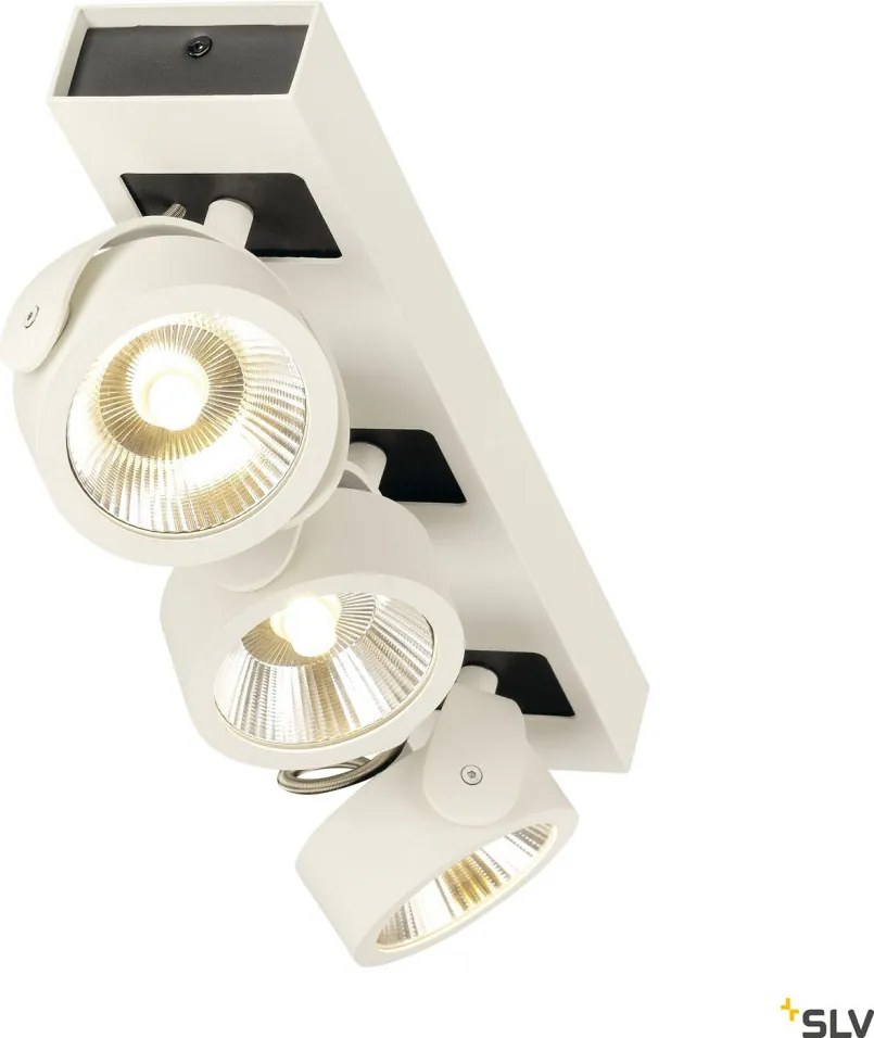 SLV KALU 1000132 Spotlámpa 3x47W/LED 3000K 3000LM IP20