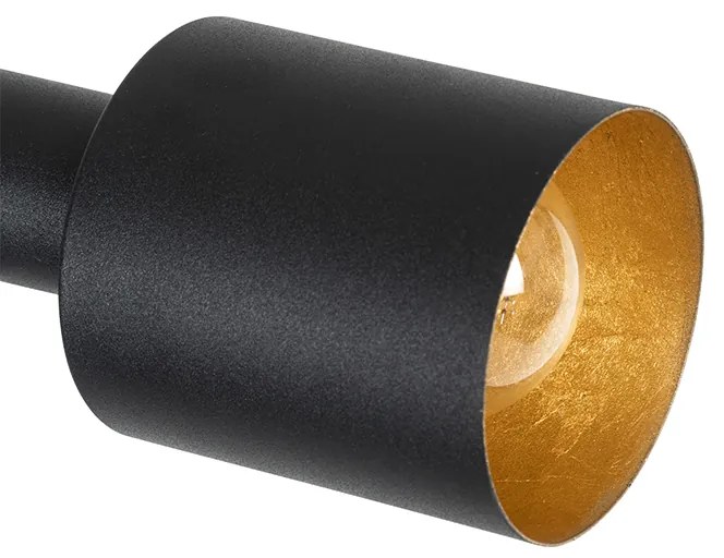 Modern állólámpa fekete 2-lámpás - Stijn