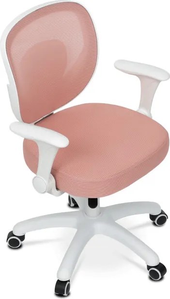 Gyerek Forgószék, Magasságállítás, Rózsaszín Hálós. KA-K1062 PINK