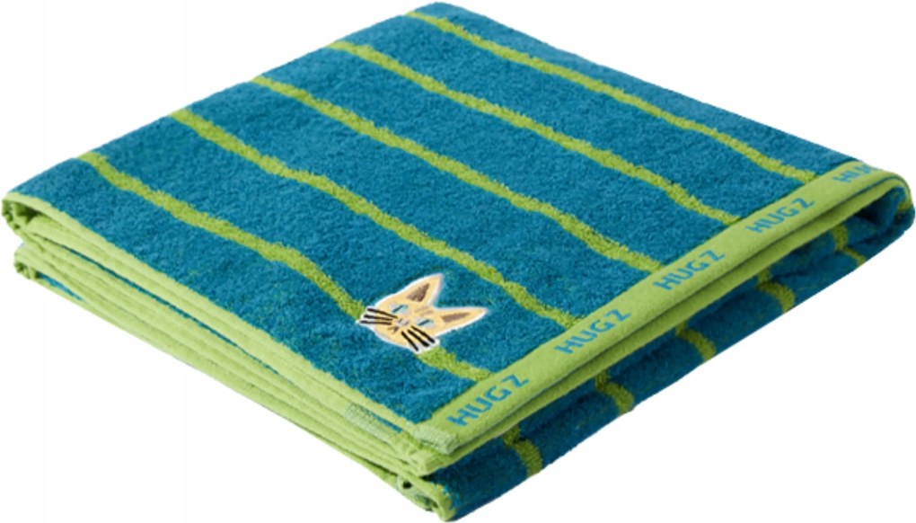 Gyorsan száradó Fürdőlepedő Nagy Mideer Hugz gyerekeknek 70x140 Kék