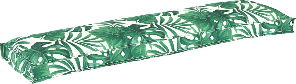 vidaXL Párna Levél Levél mintázat 150 x 40 x 8 cm Oxford Szövet