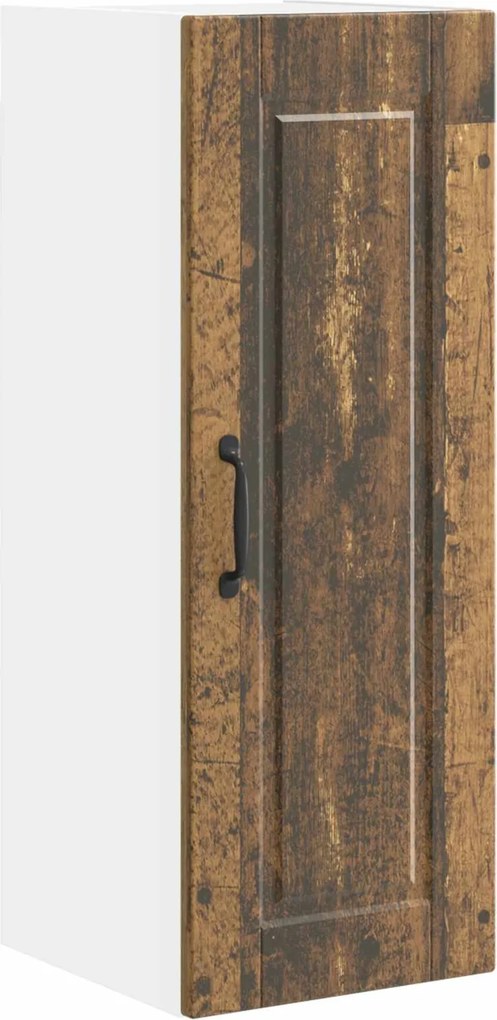 vidaXL Konyhaszekrény polcokkal Öreg fa 30 x 31 x 80 cm Faanyag