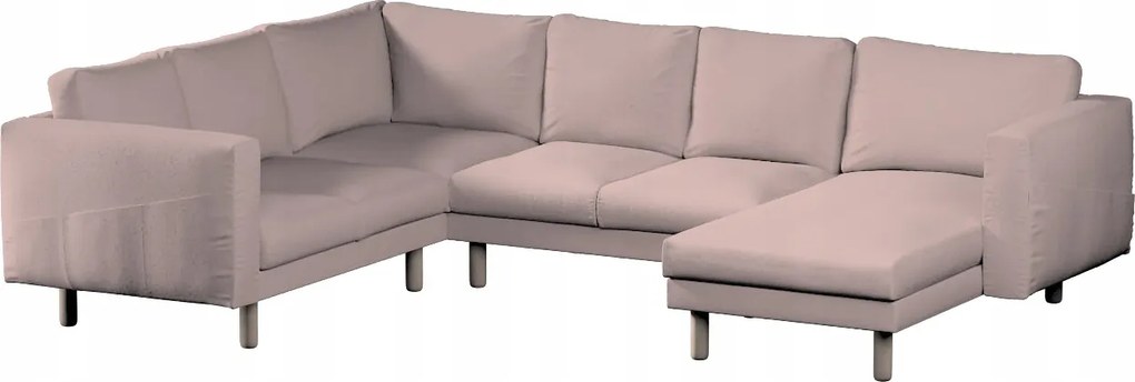 Norsborg 5 személyes kanapé huzat Ikea rózsaszín bukla