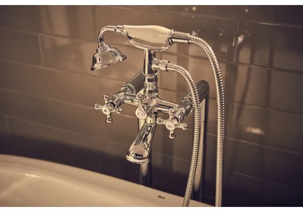 Roca A5A014BC00 - CARMEN kádszett csapteleppel, fényes króm