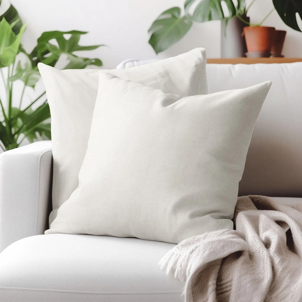 Goldea díszpárnahuzat marbella - krémszínű 50 x 50 cm