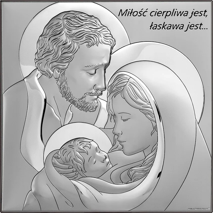 Vászonkép Szent Család fa 6741/3 Gravírozás Ingyenes