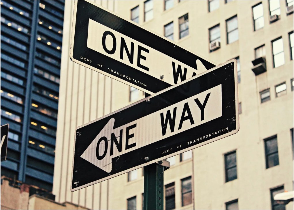 Kép - New York ONE WAY (70x50 cm)