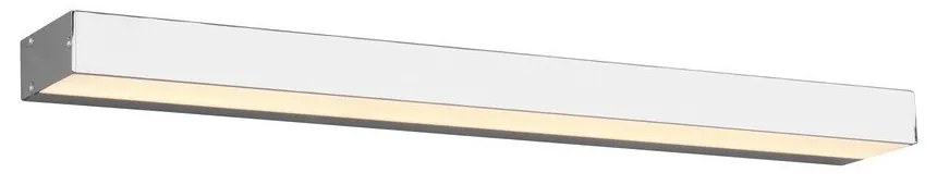 Fényes ezüstszínű LED fali lámpa (hosszúság 60 cm) Rocco – Trio