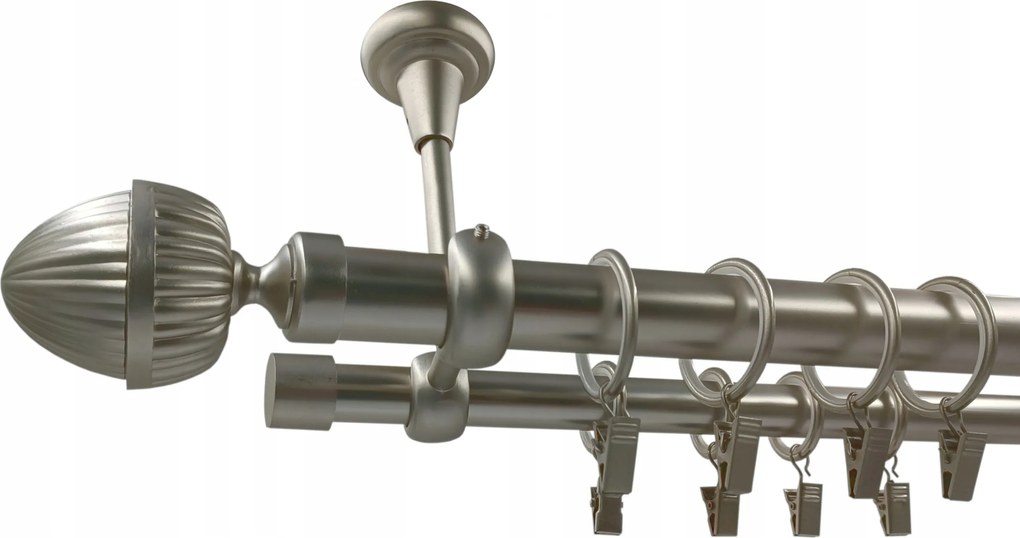 Függönysín Szett Mennyezetre 25+19mm Szatén 160cm Milano