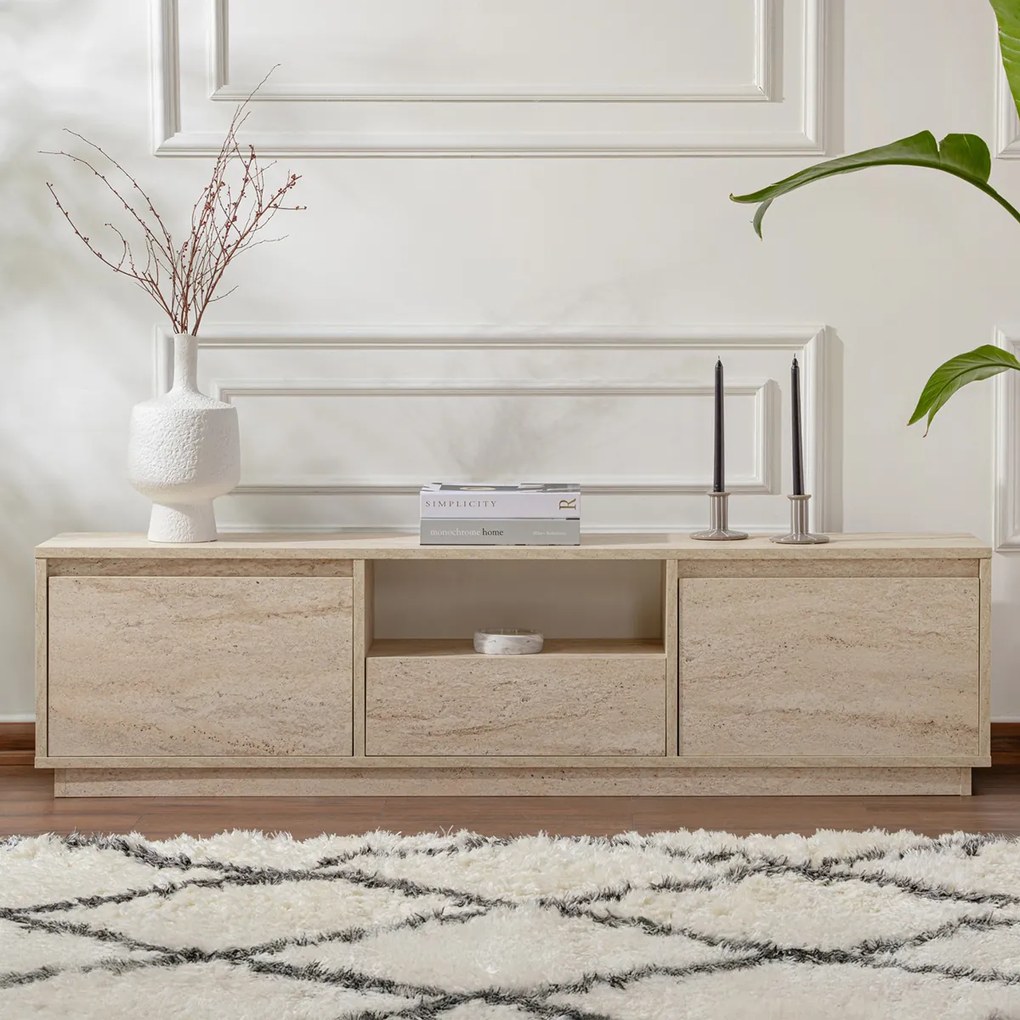 TV asztal Vanguard Travertine