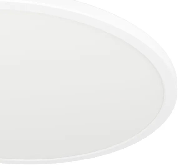 Eglo 901459-LED Dimmelhető fürdőszobai lámpa ROVITO-R 16,8W/230V átm. 50 cm IP44 fehér + távirányító