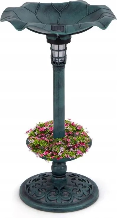 Itatóval És Madáretetővel Ellátott Szett Állványon És Tálon