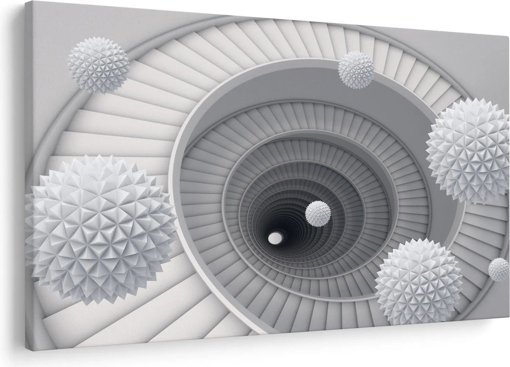 A 3D absztrakció képe (90x60 cm)