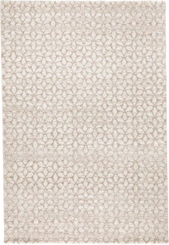 Shaggy szőnyeg krémszínű, bézs 120x170 cm