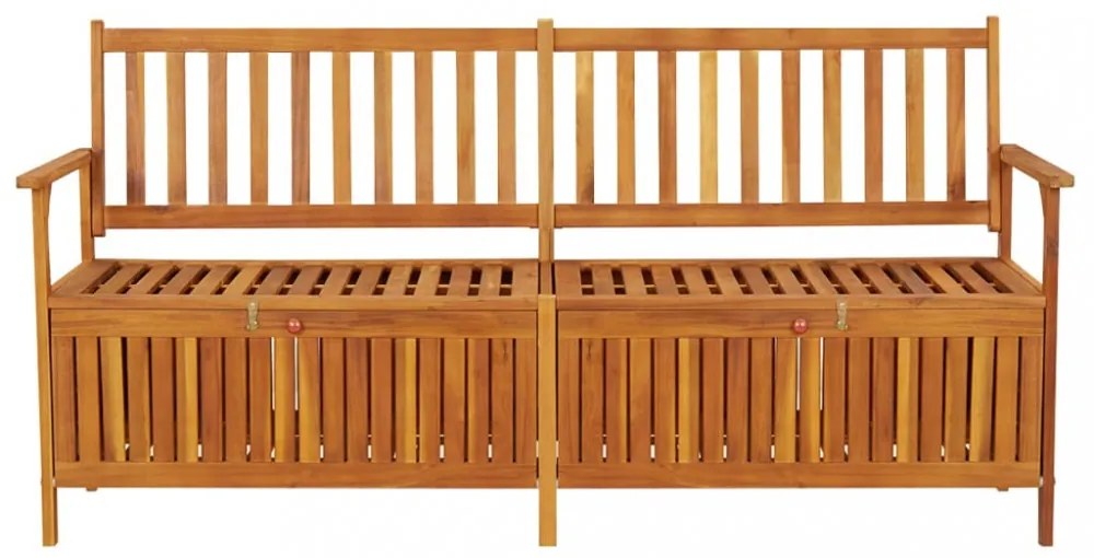 tömör akácfa tárolópad 170 cm