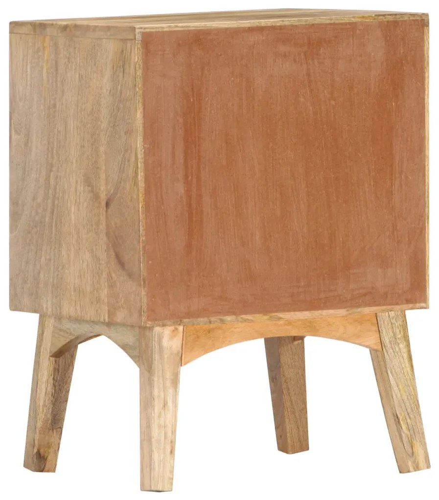 Tömör mangófa éjjeliszekrény 40 x 35 x 55 cm
