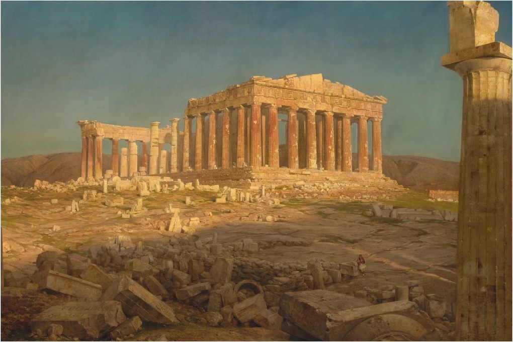 Kép - Frederic Edwin Church, The Parthenon, reprodukciók (90x60 cm)