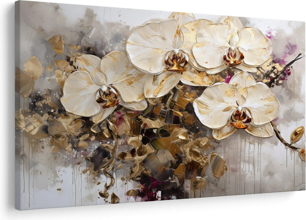 Kép - Orchideák (90x60 cm)