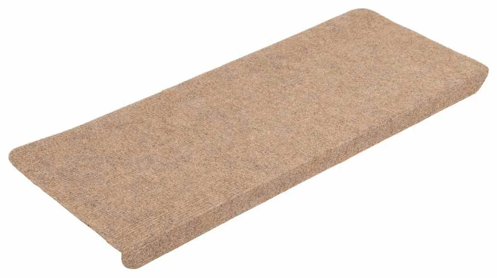 30 db bézs öntapadó lépcsőszőnyeg 65 x 24,5 x 3,5 cm