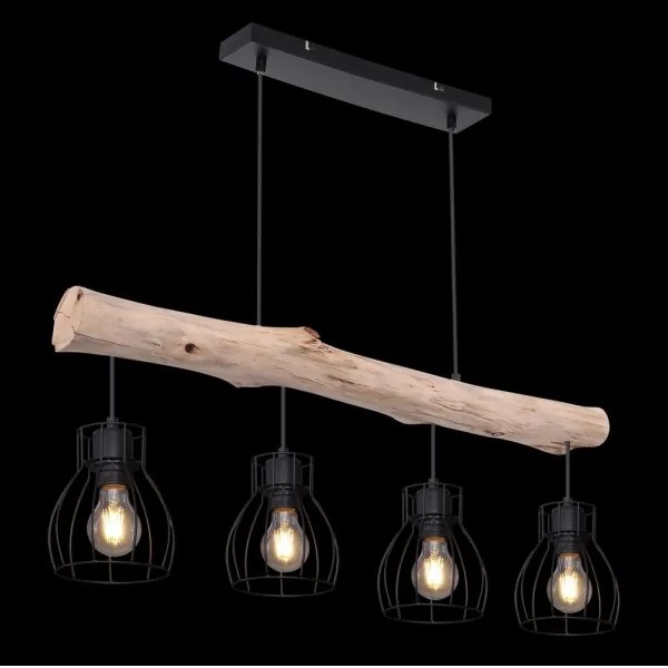 Globo 15326-4N - MINA 4 ágú függeszték E27/40W/230V