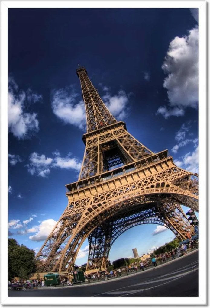 Poszterek keretben 40x60 Eiffel-torony Párizsban