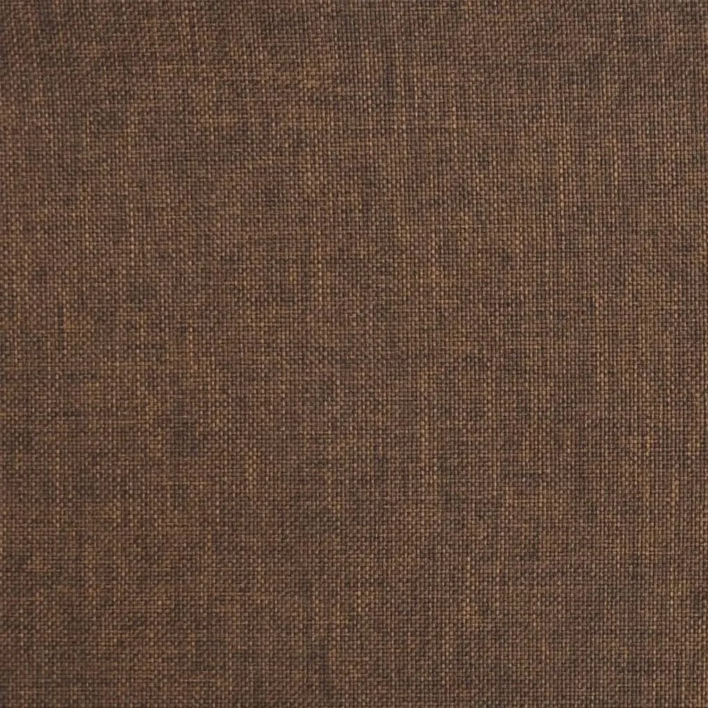 barna szövet forgó bárszék