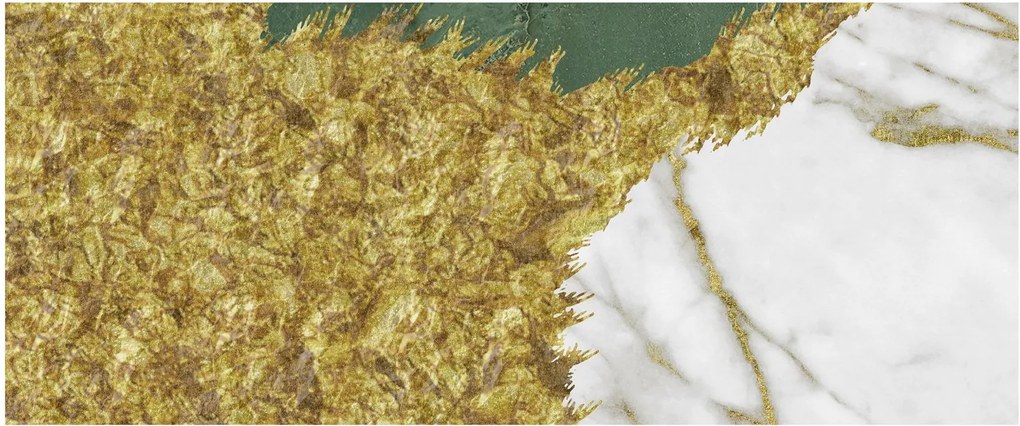 Kép - Zöld márvány N⁰2 (120x50 cm)