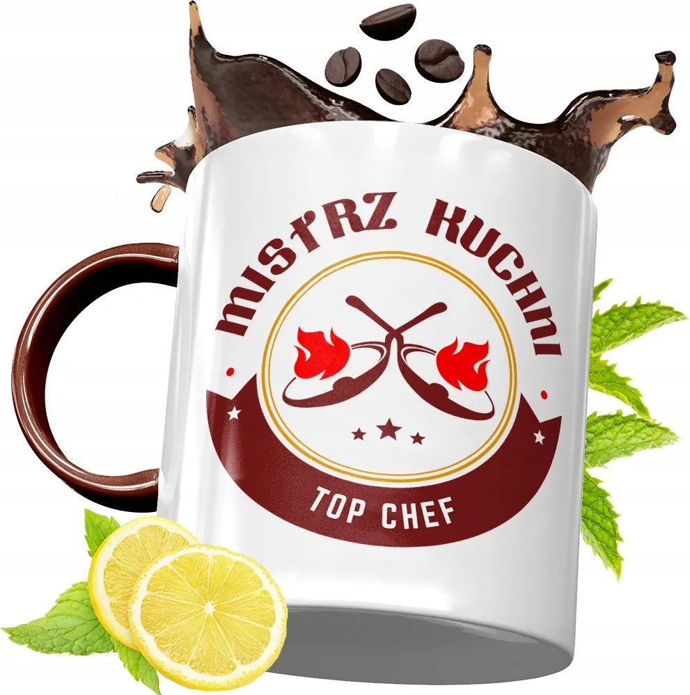 Bordó Bögre Szakácsnak Születésnapi Ajándék fényképes nyomattal