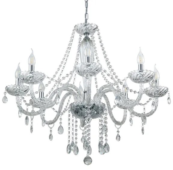 Eglo 39101 - Csillár BASILANO 1 8xE14/40W/230V