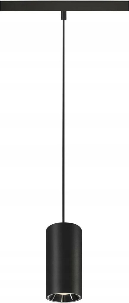 Big White Slv Numinos S 48V Track Dali függeszték, fekete/króm, 1