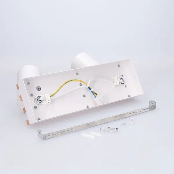 Brilagi - Irányítható spotlámpa SELE WOOD ACOUSTIC 2xGU10/30W/230V fehér/fa