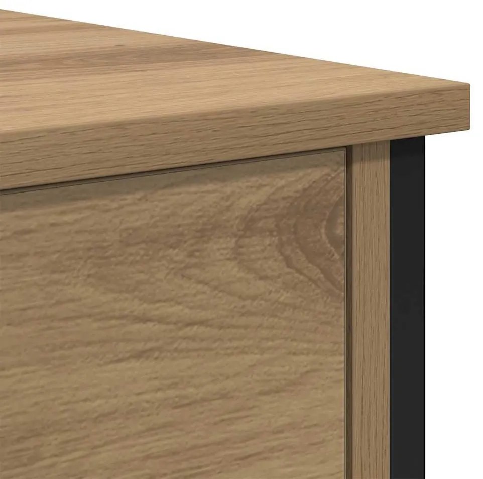 Éjjeli asztal fiókkal Artisan tölgy 34 x 35,5 x 45 cm Faanyag