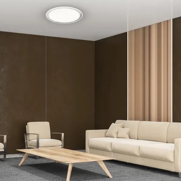 LED Dimmelhető LAYLA mennyezeti lámpa távirányítóval 1xLED/66W/230V